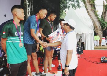 Pj. Gubernur Samsudin Lepas Peserta Gencarkan Run 2024