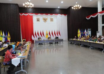 Pimpin Rapim Pemprov Lampung, Pj. Gubernur Samsudin Ajak Seluruh OPD Perkuat Kolaborasi dengan Kementerian Kabinet Merah Putih