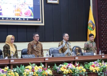 Pj. Sekdaprov Fredy Buka Workshop Penguatan Sistem Akuntabilitas Kinerja Pemerintah Provinsi Lampung
