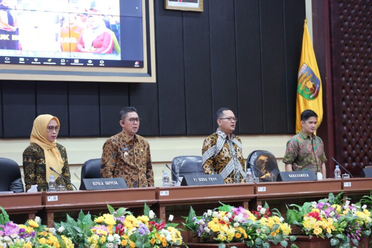 Pj. Sekdaprov Fredy Buka Workshop Penguatan Sistem Akuntabilitas Kinerja Pemerintah Provinsi Lampung