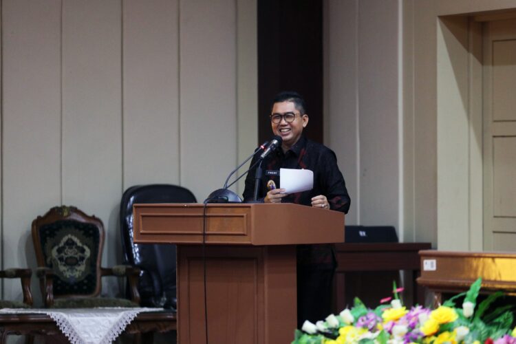 Pj. Sekdaprov Fredy Buka Rakor Tim Koordinasi Penanggulangan Kemiskinan Provinsi Lampung 