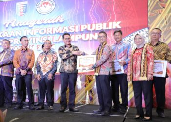 Pj. Sekdaprov Lampung Apresiasi Badan Publik yang Berkomitmen Dalam Keterbukaan Informasi