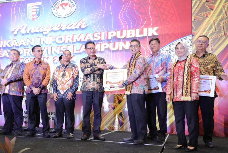 Pj. Sekdaprov Lampung Apresiasi Badan Publik yang Berkomitmen Dalam Keterbukaan Informasi
