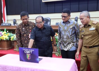 Tanggulangi Ancaman Cyber, Pj. Gubernur Samsudin Luncurkan Tim Respons Insiden Keamanan Komputer untuk 6 kabupaten