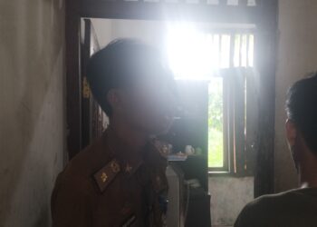 Kantor Camat Menggala Timur Diduga Lokasi Nyabu, Dua Jendela Kaca Pecah