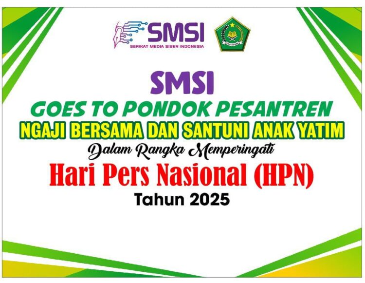 SMSI Tulangbawang Goes to Pondok Pesantren Dalam Rangka HPN