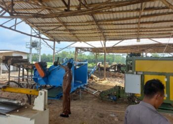 Diduga tidak memiliki izin, Camat dan kakam sambangi perusahaan