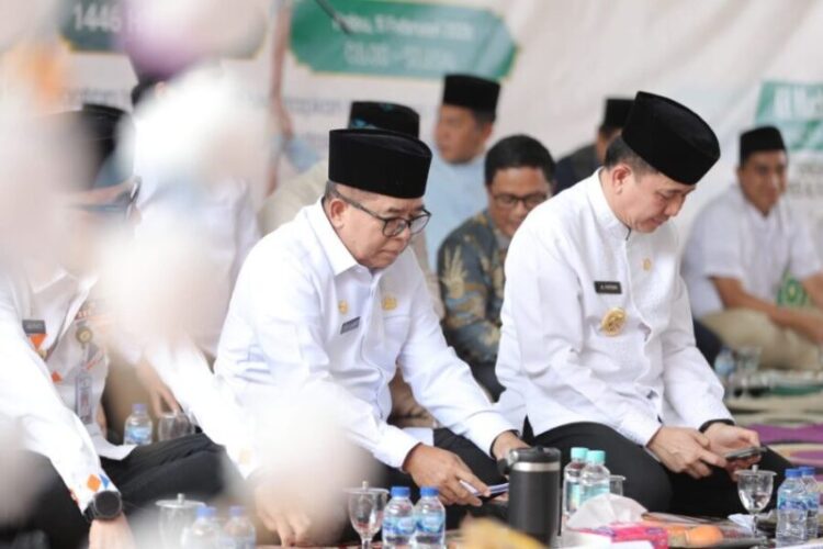 Pj. Gubernur Lampung dan Sumatera Utara Pengajian Bareng di Ponpes Al Hikmah Istiqomah