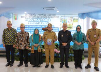 Pj. Gubernur Samsudin Buka Acara Peluncuran dan Bedah Buku “Menuju Lampung Maju dan Terdepan”