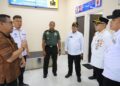 Pj. Gubernur Samsudin Luncurkan Penerbangan Perdana Rute Way Kanan – Jakarta di Bandara Gatot Subroto
