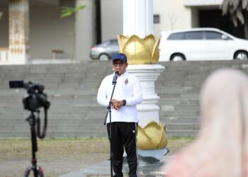 Pj. Gubernur Samsudin Sampaikan Salam Perpisahan kepada Jajaran Pejabat dan ASN di Pemprov Lampung