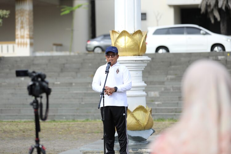 Pj. Gubernur Samsudin Sampaikan Salam Perpisahan kepada Jajaran Pejabat dan ASN di Pemprov Lampung