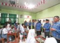 Pj. Gubernur Samsudin Tinjau Pelaksanaan Program Makan Bergizi Gratis di SMA Negeri Bandar Lampung