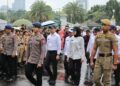 Gubernur dan Wakil Gubernur Terpilih Ikuti Gladi Bersih Pelantikan Kepala Daerah di Monas