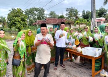 Kampung Bujuk Agung bersama PMCW NU Berbagi kebahagiaan di Bulan suci Ramadhan