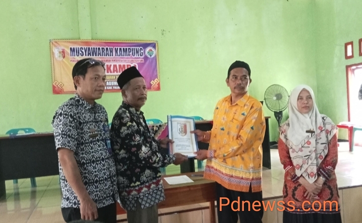 Kampung Agung Jaya adakan penetapan APBKAM Tahun 2025