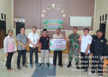 PEMERINTAH KAMPUNG WARGA MAKMUR JAYA SALURKAN BLT DD BULAN JANUARI-MARET 2025