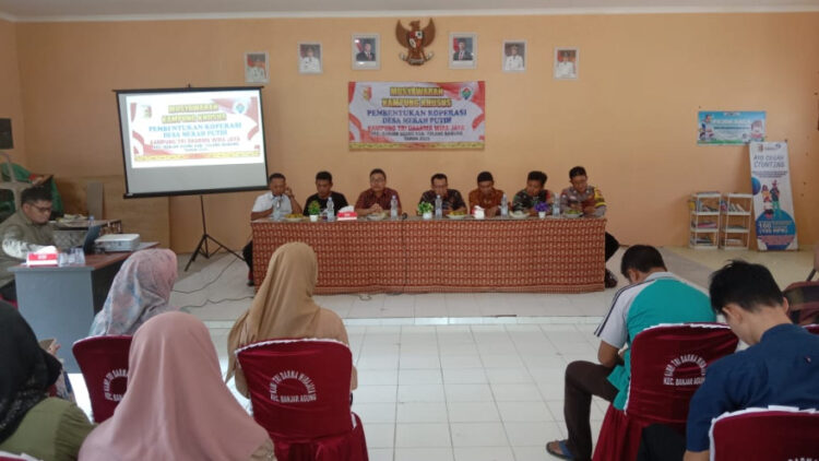 Musdesus Pembentukan Koperasi Desa Merah Putih Pemkam Tri Dharma Wira Jaya Berjalan Sukses
