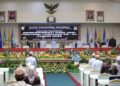 Gubernur Mirza Beri Motivasi di Rapat Paripurna Istimewa HUT Lampung ke-61