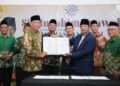 Gubernur Mirza Serahkan Hibah Tanah di Kota Baru ke PW Muhammadiyah Lampung
