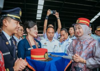 Wagub Lampung Luncurkan Mudik Lebaran 1446 Hijriah Gratis Menggunakan Kereta Api