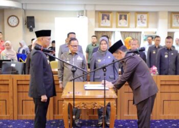 Gubernur Mirza Lantik Muhammad Firsada sebagai Pj. Sekretaris Daerah Provinsi Lampung