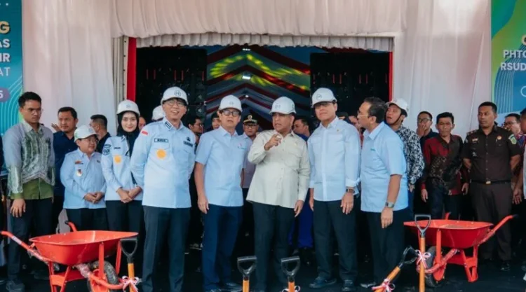 Gubernur Lampung : Groundbreaking RSUD KH Muhammad Bukti Kolaborasi dan Keperdulian Pemerintah Pusat