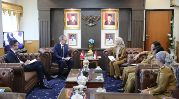 Dubes Swiss Sambangi Lampung, Dukung Hilirisasi Pertanian dan Pendidikan