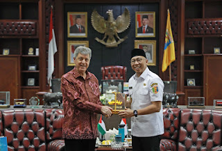 Gubernur Lampung Terima Kunjungan Dubes Palestina Bahas Potensi Kerjasama