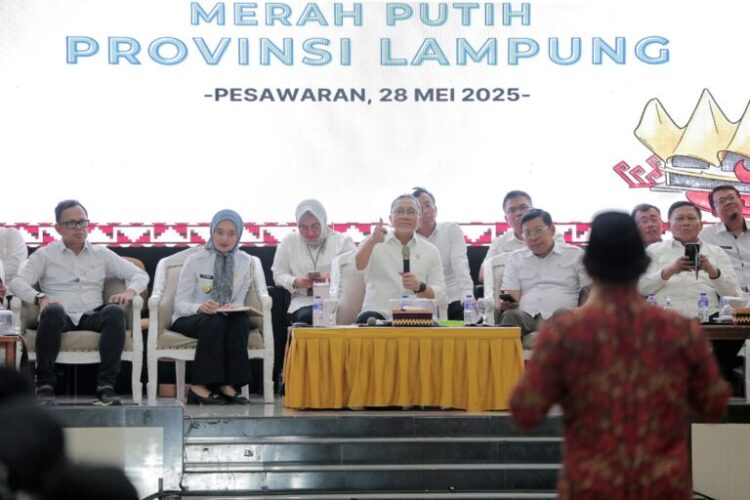 Pemerintah Pusat Beri Apresiasi Lampung Peringkat Pertama Terkait KDMP