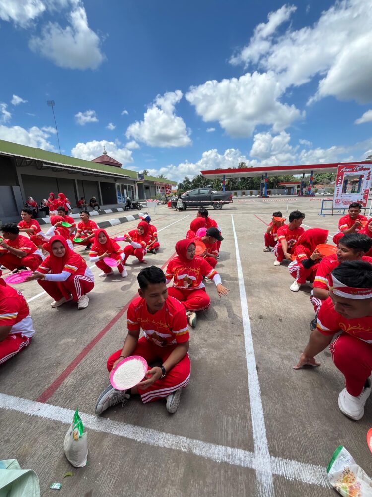 Meriah, Perusahaan SPBU PT. AJM Gelar Perayaan HUT ke 80 RI Tahun 2025
