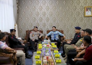 Pemprov Lampung Sambut Danpas Brimob I Sumatera