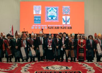 Wagub Lampung Hadir di Pelantikan Pengurus Kerukunan Masyarakat Batak 2025-2030