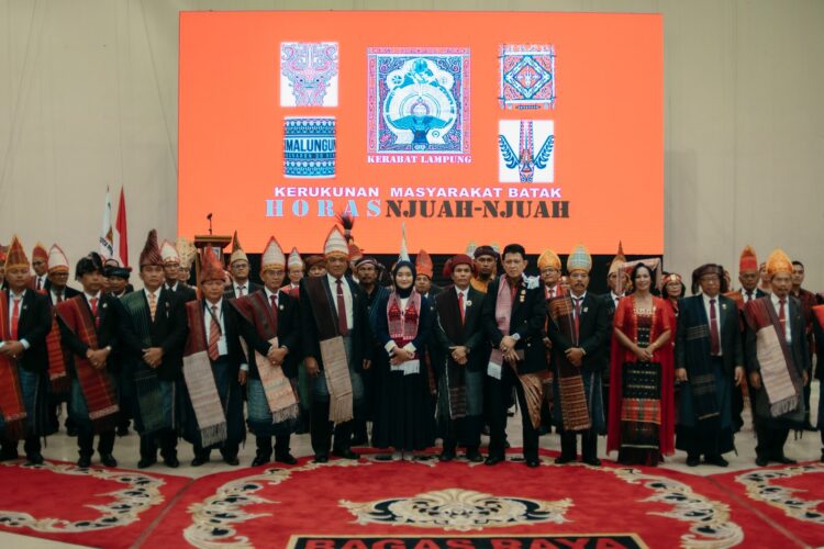 Wagub Lampung Hadir di Pelantikan Pengurus Kerukunan Masyarakat Batak 2025-2030