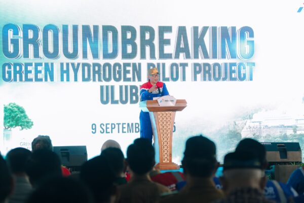 Gubernur Lampung Bersama Wakil Menteri Investasi dan Hilirisasi, Wakil Menteri ESDM Ground Breaking PLTP Green Hydrogen di Ulu Belu
