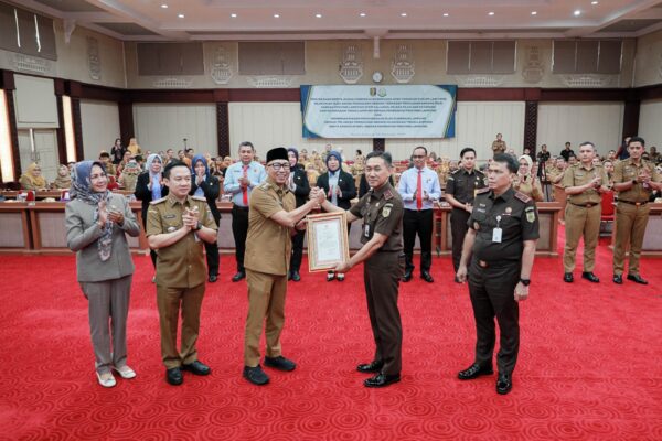 Gubernur Mirza Apresiasi Kejati Lampung Pulihkan Aset Milik Pemprov