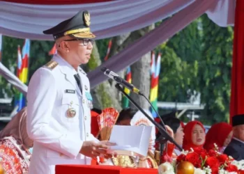 HUT RI Ke-80 ; Gubernur Ajak Masyarakat Lampung Jadi Pelaku Utama Pembangunan