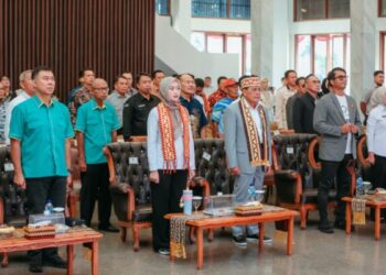 Pelantikan Pelti Lampung Wagub Jihan Dorong Semangat Baru Menuju PON 2032