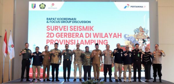 Pemprov Lampung Dukung Penuh Survei Seismik 2D untuk Perkuat Ketahanan Energi Nasional