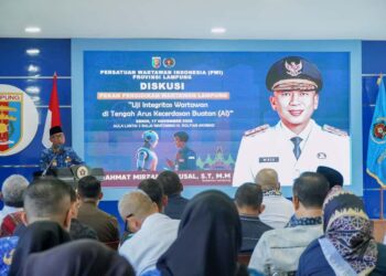 Gubernur Lampung Buka Pekan Pendidikan Wartawan, Tekankan Pentingnya Integritas di Era AI