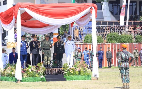 HUT ke-80 TNI, Gubernur Lampung: TNI Adalah Bagian Dalam Pembangunan Bangsa