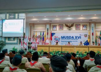 Gubernur Mirza Buka Musda XVI Pramuka Lampung, Jihan Nurlela Terpilih Jadi Ketua Kwarda 2025–2030