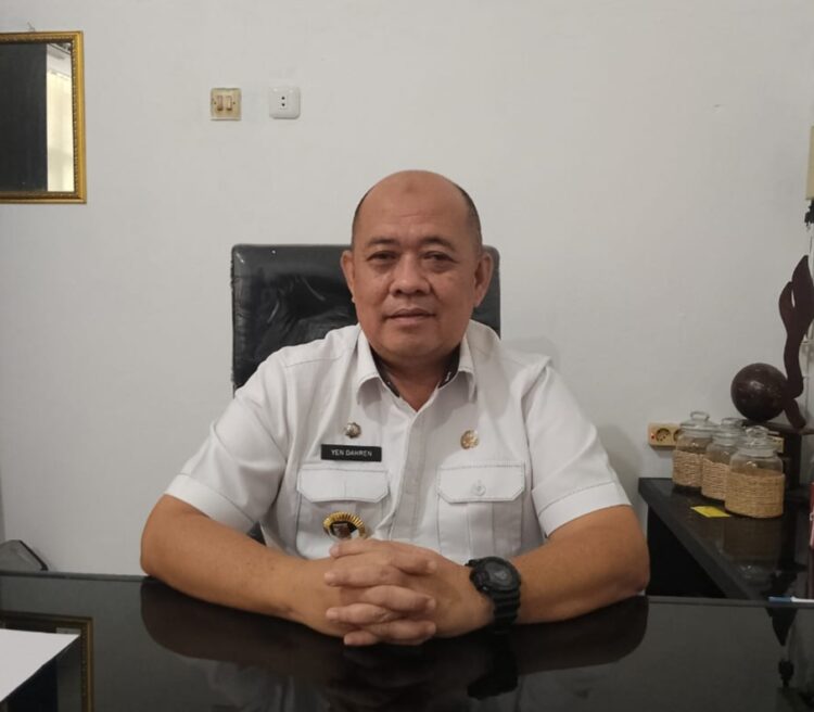 Yen Dahren Kepala DLHD Tulangbawang Siap tindak pasir ilegal Tampa kompromi