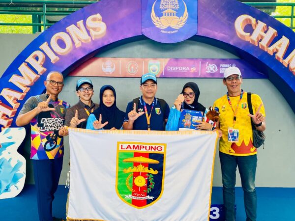 Lampung Kembali Raih Medali Perunggu dari Cabang Renang di Pornas Korpri XVII 2025