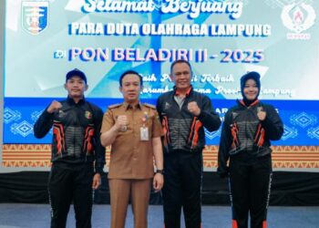 Pemprov Lampung Lepas 80 Atlet untuk Berlaga di PON Beladiri II-2025 Kudus