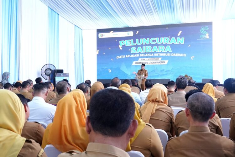 Pemprov Lampung Luncurkan Aplikasi Saibara untuk Permudah Transaksi Retribusi Daerah