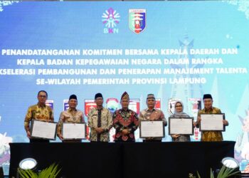 Wujudkan Birokrasi Modern, Pemprov dan Pemda se-Lampung Sepakati Penguatan Manajemen Talenta ASN