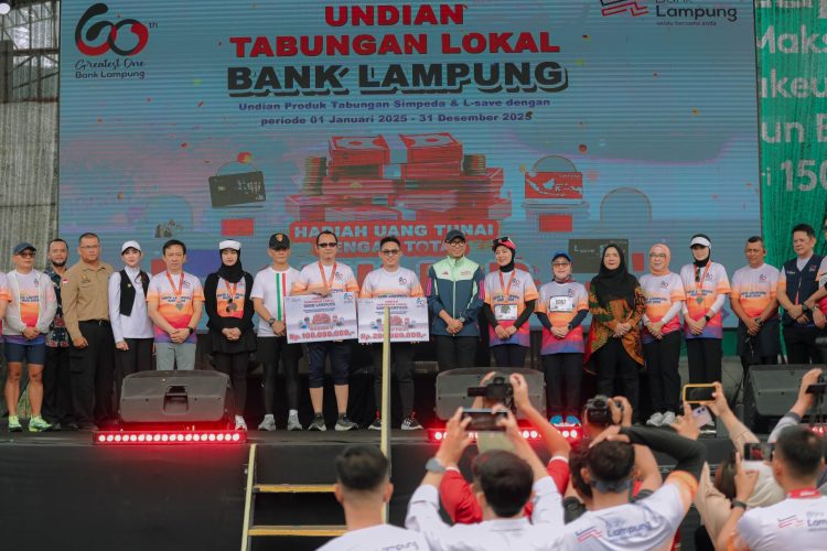 Gubernur Lepas Peserta Bank Lampung RUN 2026, Apresiasi Kontribusi untuk UMKM