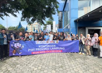 Sekdaprov Marindo Lepas Wartawan PWI Ikuti HPN 2026 di Banten