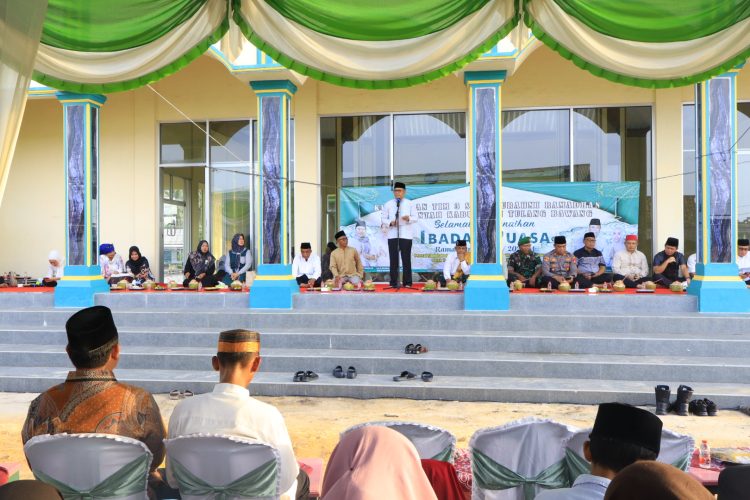 Sekda Tulang Bawang Pimpin Safari Ramadhan di Rawajitu Selatan, Perkuat Silaturahmi dan Kepedulian Sosial
